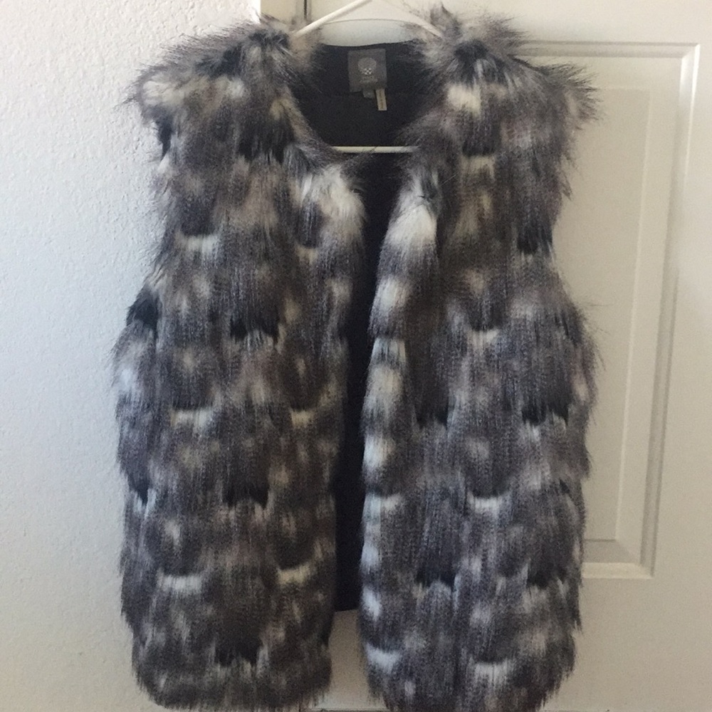 Vince Camuto Faux Fur Vest